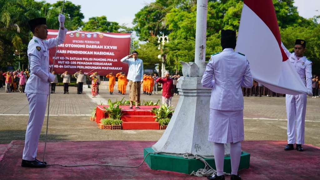 Hari Otonomi Daerah 2024, Wakil Bupati Trenggalek Sampaikan Pesan Jaga&nbsp;Alam