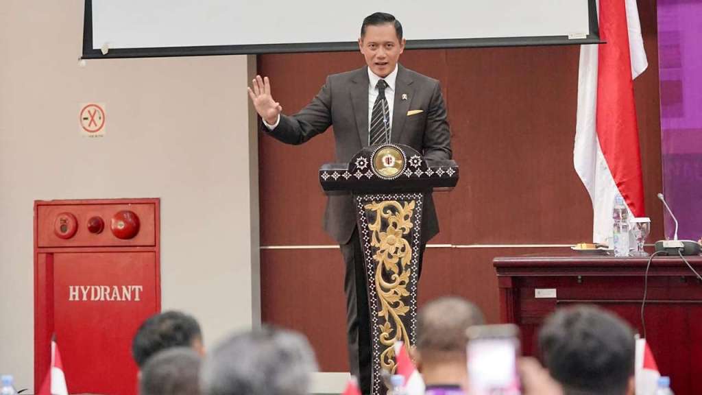 Pemantapan Nilai Kebangsaan Lemhanas, Menteri AHY Ajak Pandang Isu&nbsp;Dunia